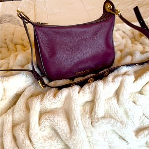 Michael Kors Burgundy Crossbody Purse
